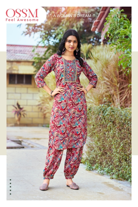 OSSM-MAAHI-VOL-3-PREMIUM-REYON-16-KG-PRINT-AND-HEAVY-EMBROIDERY-LAVE-WORK-AND-2-SIDE-POCKETS-BEAUTIFUL-KURTI-PANT-DUPATTA-CATALOGUE-3