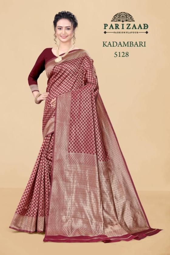 PARIZAAD-KADAMBARI-SERIES-5125-TO-5130-SILK-FABRIC-DESIGNER-SAREE-CATALOGUE-5