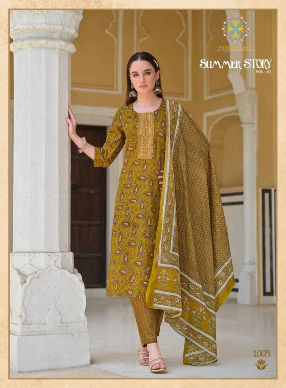 PASSION-TREE-SUMMER-STORY-VOL-1-HEAVY-COTTON-WITH-CLASSY-PRINT-COTTON-KURTI-PANT-AND-DUPATTA-CATALOGUE-9