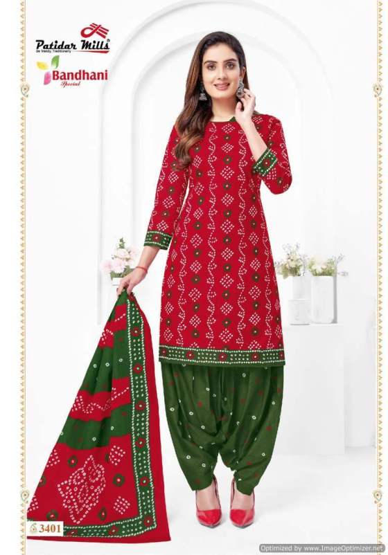 PATIDAR-MILLS-BANDHANI-SPECIAL-VOL-34-PURE-COTTON-PATIALA-DRESS-CATALOG-11