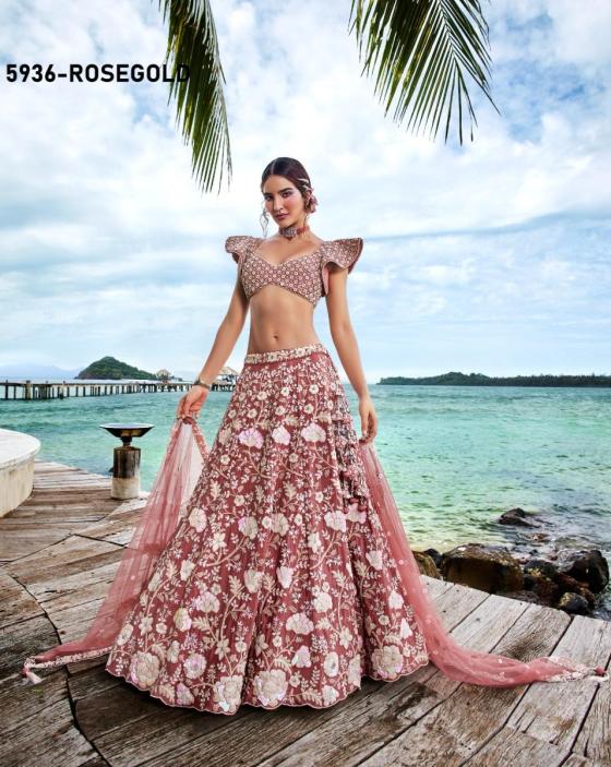 PF-5936-ROSEGOLD-NET-SEMISTITCHED-BEUTIFUL-LEHENGA-COLLECTION-2