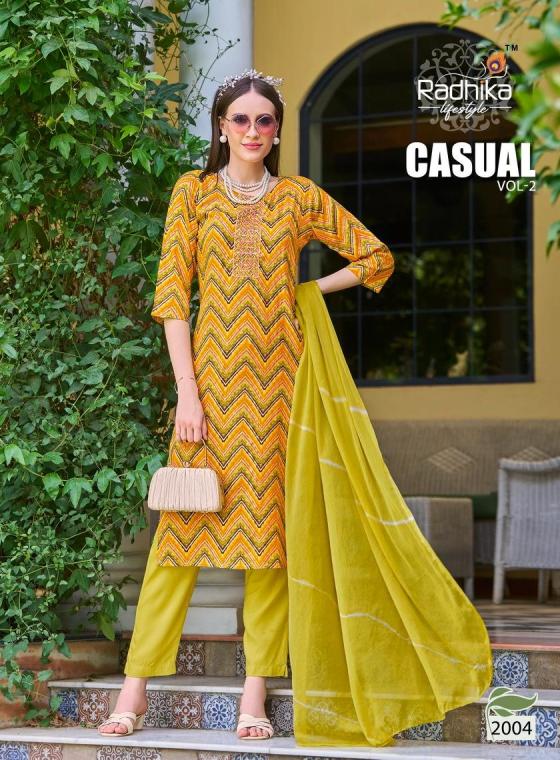 RADHIKA-LIFE-STYLE-SATRANGI-VOL-4-MODAL-CHANDERI-PRINT-WITH-HANDWORK-TOP-AND-PANT-FABRIC-AND-JACQUARD-DUPATTA-KURTI-CATALOGUE-5