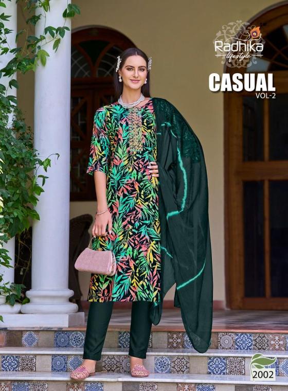 RADHIKA-LIFE-STYLE-SATRANGI-VOL-4-MODAL-CHANDERI-PRINT-WITH-HANDWORK-TOP-AND-PANT-FABRIC-AND-JACQUARD-DUPATTA-KURTI-CATALOGUE-9