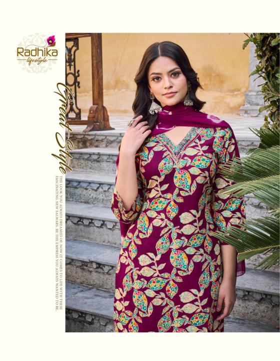 RADHIKA-LIFESTYLE-CASUAL-VOL-1-HEAVY-REYON-FOIL-PRINT-WITH-EMBROIDERY-WORK-KURTI-PANT-DUPATTA-CATALOGUE-2