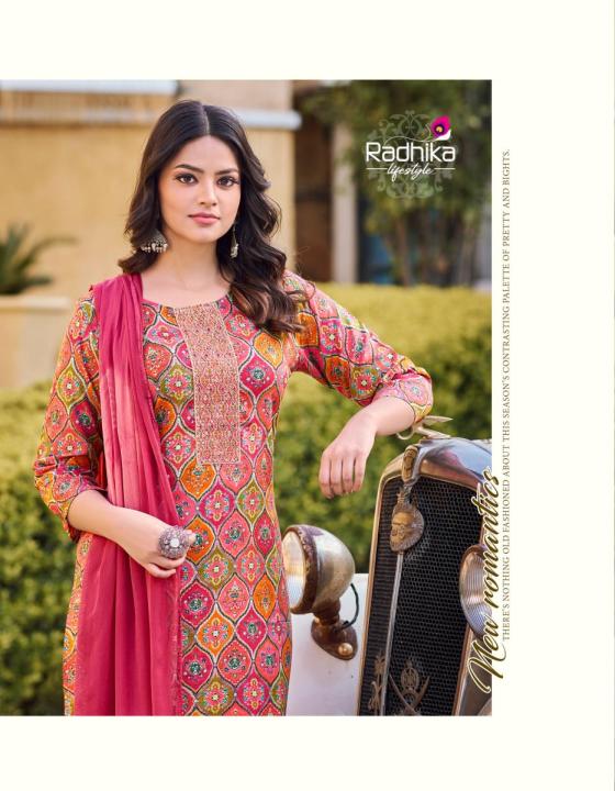 RADHIKA-LIFESTYLE-CASUAL-VOL-1-HEAVY-REYON-FOIL-PRINT-WITH-EMBROIDERY-WORK-KURTI-PANT-DUPATTA-CATALOGUE-9