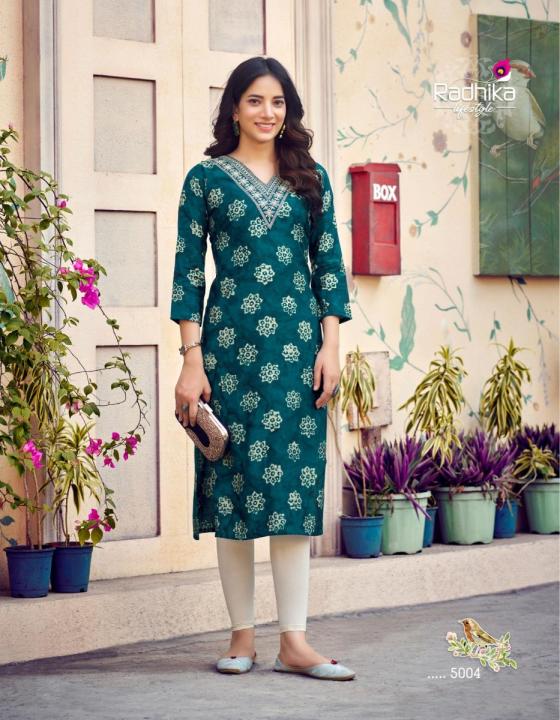 RADHIKA-LIFESTYLE-CHARMING-VOL-5MODAL-CHANDERI-WITH-WORK-BEAUTIFUL-KURTI-CATALOGUE-3