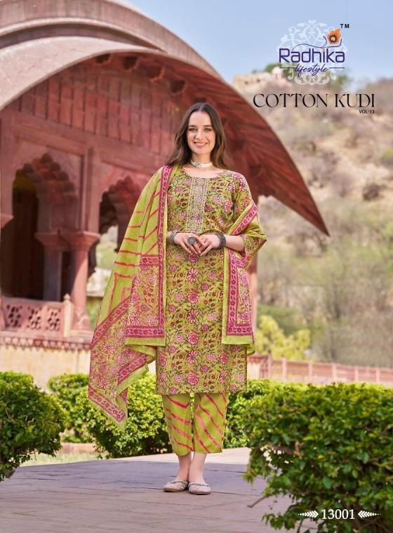 RADHIKA-LIFESTYLE-COTTON-KUDI-COTTON-60.60-BEAUTIFUL-PRINTED-KURTI-PANT-DUPATTA-CATALOGUE-11