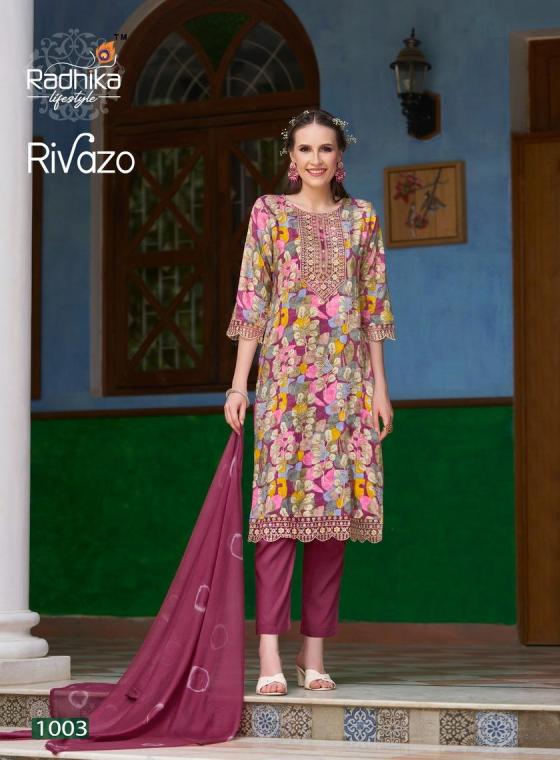 RADHIKA-LIFESTYLE-RIVAZO-VOL-1-HEAVY-REYON-FOIL-PRINT-WITH-EMBROIDERY-WORK-AND-CHIFFON-DUPATTA-WITH-LACE-KURTI-CATALOGUE-9