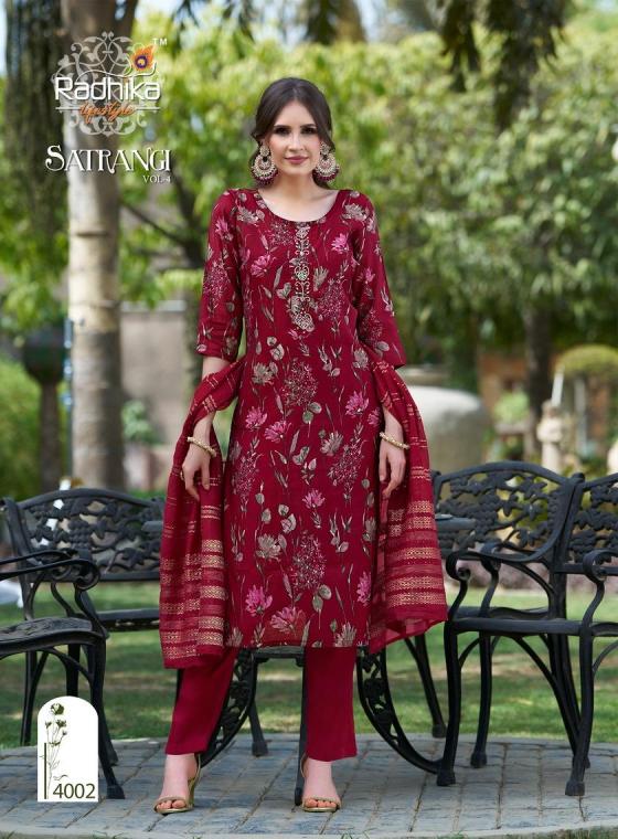 RADHIKA-LIFESTYLE-SATRANGI-VOL-4-MODAL-CHANDERI-PRINT-WITH-HANDWORK-KIURTI-AND-PANT-AND-MUSLIN-JACQAURD-DUPATTA-CATALOGUE-5