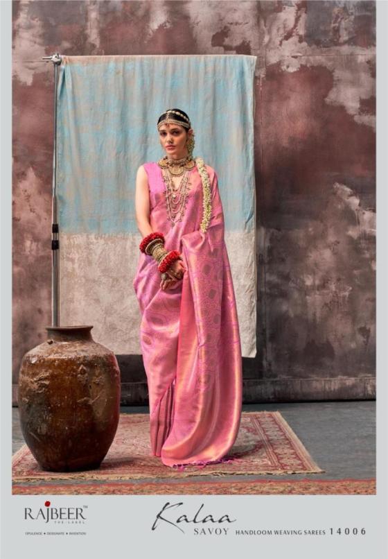 RAJBBER-KALAA-SAVOY-SERIES-14001-TO-14006-TWO-TONE-HANDLOOM-WEAVING-SILK-CONTRAST-SELVAGE-BORDER-SAREE-CATALOGUE-3