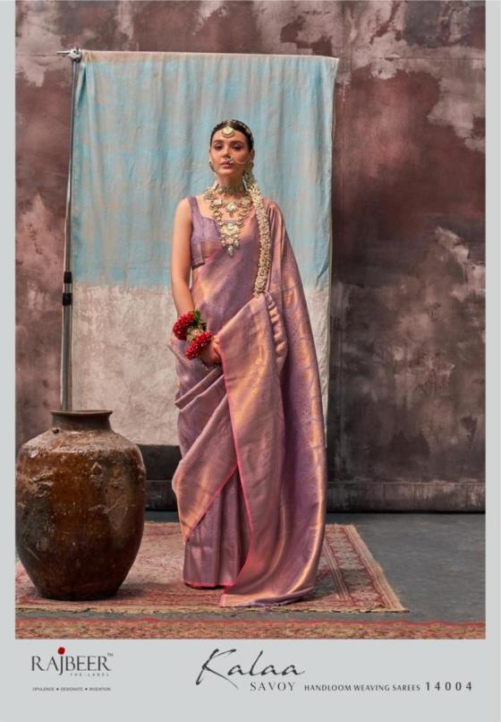 RAJBBER-KALAA-SAVOY-SERIES-14001-TO-14006-TWO-TONE-HANDLOOM-WEAVING-SILK-CONTRAST-SELVAGE-BORDER-SAREE-CATALOGUE-7