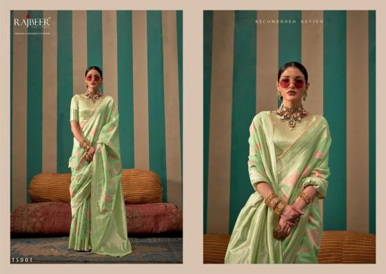 RAJBEER-KAPRI-LINEN-SERIES-15001-TO-15006-HANDLOOM-WEAVING-LINEN-SAREES-WITH-LINEN-BLOUSE-SAREE-CATALOGUE-13