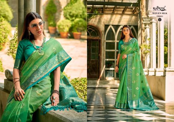 RAJPATH-ZILMIL-SILK-390000-SERIES-390001-TO-390006-TISSUE-SILK-WITH-WEAVING-WORK-CONTRAST-BORDER-WITH-CONTRAST-ART-BLOUSE-CATALOGUE-2