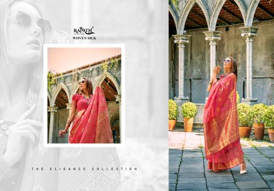 RAJPATH-ZILMIL-SILK-390000-SERIES-390001-TO-390006-TISSUE-SILK-WITH-WEAVING-WORK-CONTRAST-BORDER-WITH-CONTRAST-ART-BLOUSE-CATALOGUE-8