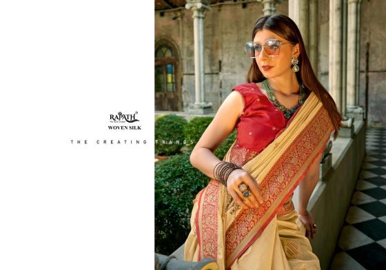 RAJPATH-ZILMIL-SILK-390000-SERIES-390001-TO-390006-TISSUE-SILK-WITH-WEAVING-WORK-CONTRAST-BORDER-WITH-CONTRAST-ART-BLOUSE-CATALOGUE-9