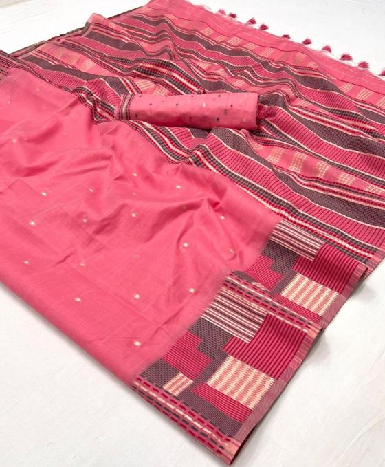 RAJTEX-FABRICS-KHWAAISH-SILK-MAL-SPUN-COTTON-CONTEMPORY-HANDWOVEN-BARCADE-BLOUSE-BEAUTIFUL-SAREE-CATALOGUE-15