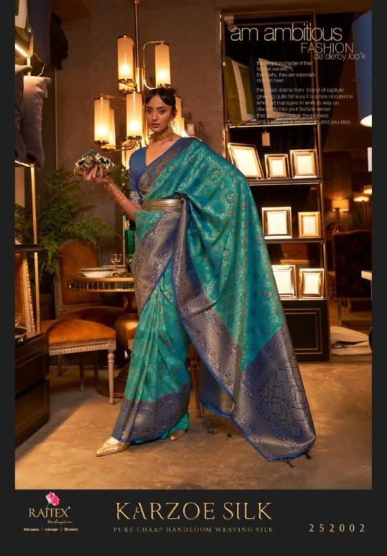 RAJTEX-KARZOE-SILK-SERIES-252001-TO-252007-SOFT-SILK-CHAAP-HANDLOOM-WEAVING-SAREE-CATALOGUE-6