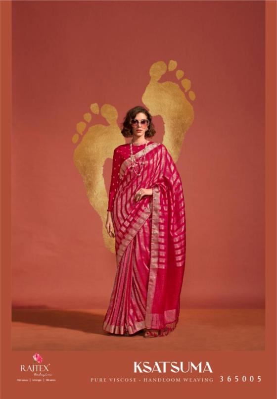 RAJTEX-KSATSUMA-PURE-VISCOSE-HANDWOVEN-HEAVY-BLOUSE-FANVY-SAREES-CATALOG-11