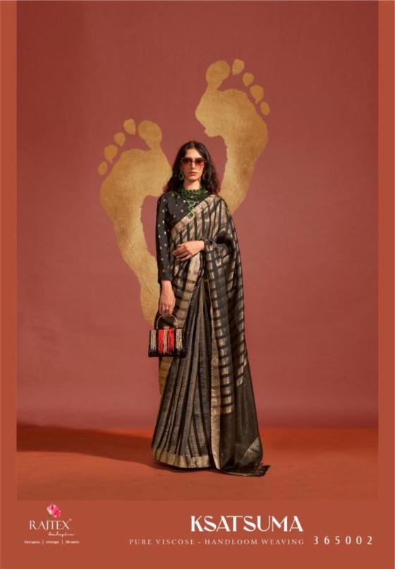 RAJTEX-KSATSUMA-PURE-VISCOSE-HANDWOVEN-HEAVY-BLOUSE-FANVY-SAREES-CATALOG-16