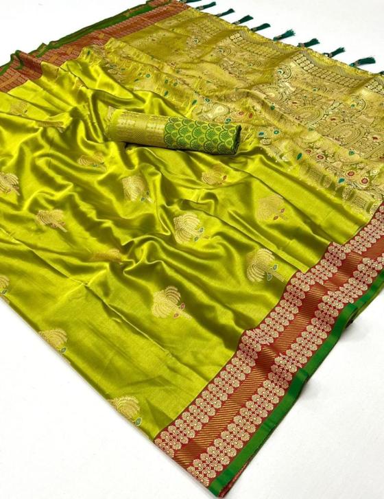 RAJTEX-KSATTIKA-SERIES-369001-TO-369006-PURE-SATIN-CHAAP-HANDLOOM-WEAVING-SILK-CHAAP-BORDER-WITH-CONTRAST-PALLU-BLOUSE-CATLOG-15