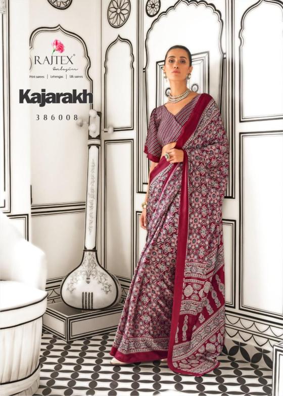 RAJTEX-SERIES-386001-TO-386010-KAJARKH-PRINTED-SATIN-CREAPE-SAREE-WITH-AJARKH-PRINT-WITH-MODERN-TOUCH-SAREE-CATALOGUE-9