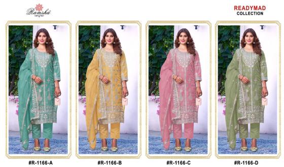 RAMSHA-R-1166-ORGANZA-EMBROIDERY-AND-SILK-STICH-BOTTOM-NET-EMBROIDERY-DUPATTA-DRESS-CATALOGUE-1