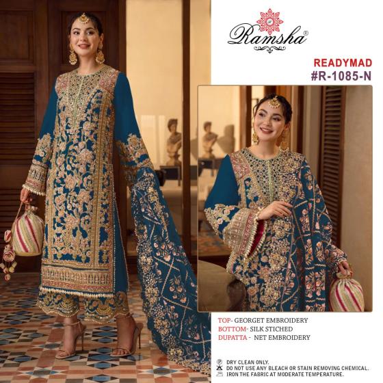 RAMSHA-READYMADE-GEORGETTE-EMBROIDERY-DRESS-CATLOG-4