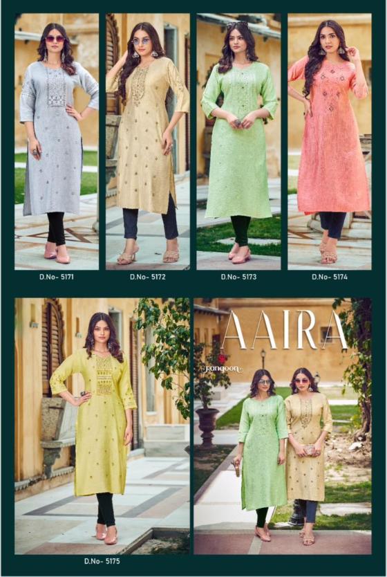 RANGOON-AAIRA-VISCOSE-WITH-HEAVY-EMBROIDERY-NECK-AND-SLEEV-WORK-KURTI-CATLOG-8