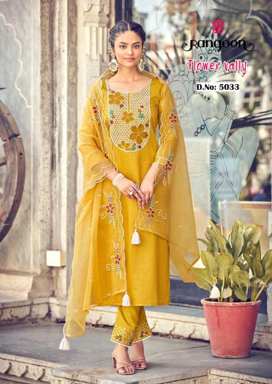 RANGOON-FLOWER-VALLY-VISCOSE-WITH-EMBROIDERY-WORK-WITH-APLIC-AND-COTTON-MAL-INNER-BEAUTIFUL-KURTI-PANT-DUPATTA-CATALOGUE-4