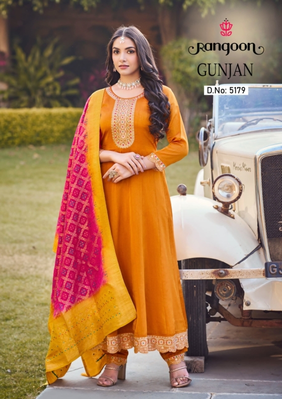 RANGOON-GUNJAN-SILK-WITH-FANCY-EMBROIDERY-WORK-WITH-FULL-INNER-TOP-AND-PANT-WITH-2