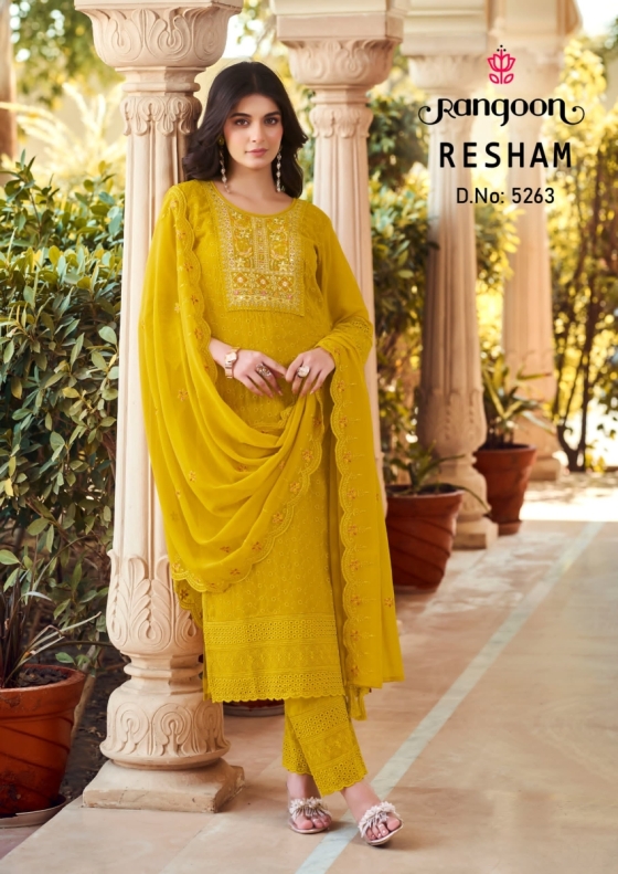 RANGOON-RESHAM-SIFLI-GEORGETTE-WITH-FANCY-EMBROIDERY-NECK-AND-KHATLI-HANDWORK-MIRROR-NECK-WITH-4