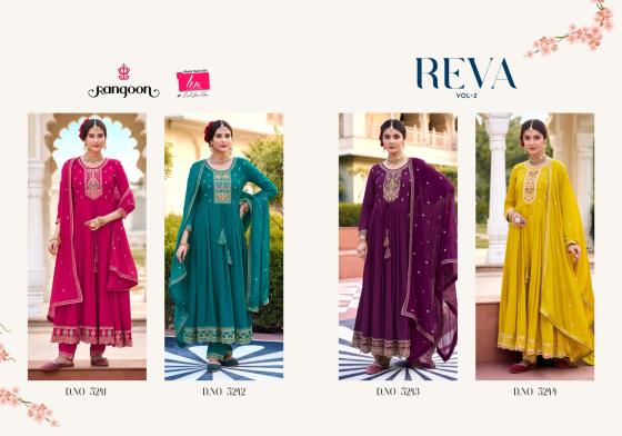 RANGOON-REVA-VOL-2-HEAVY-RAYON-WITH-EMBROIDERY-WORK-ANARKALI-STYLE-KURTI-PANT-AND-DUPATTA-BEAUTIFUL-CATALOGUE-1