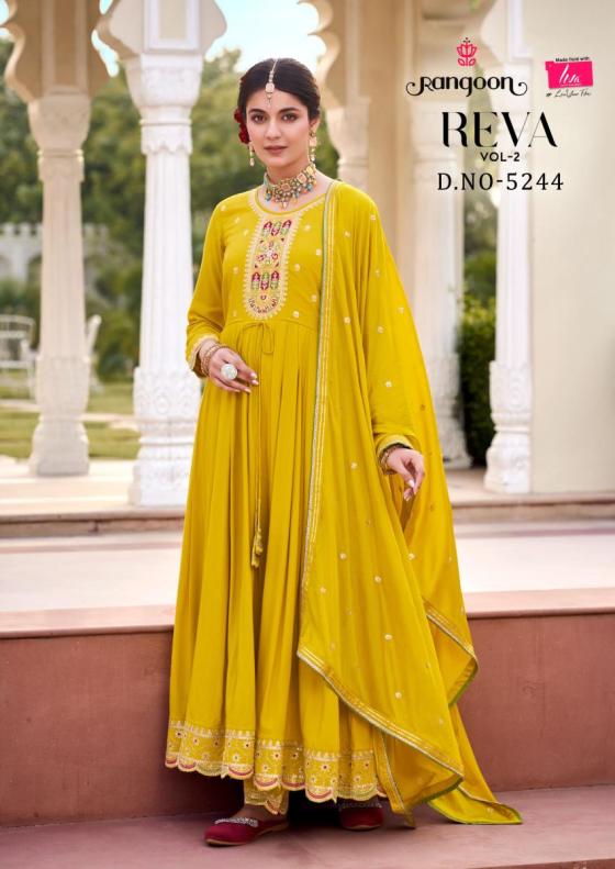 RANGOON-REVA-VOL-2-HEAVY-RAYON-WITH-EMBROIDERY-WORK-ANARKALI-STYLE-KURTI-PANT-AND-DUPATTA-BEAUTIFUL-CATALOGUE-2