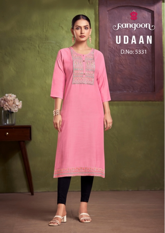 RANGOON-UDAAN-VISCOSE-WITH-HEAVY-FANCY-EMBROIDERY-WORK-KURTI-CATALOGUE-1