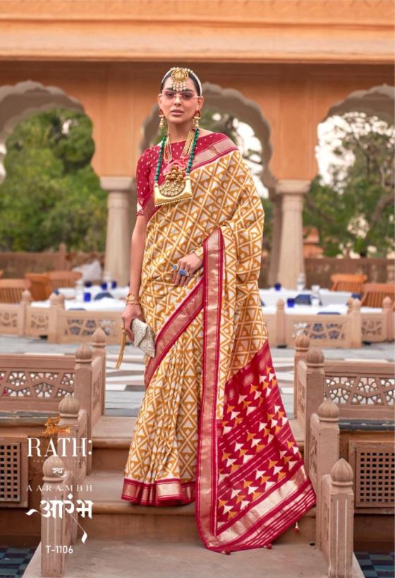 RATH-AARAMBH-SERIES-1106-TO-1117-SOFT-COTTON-SILK-WITH-FOIL-PRINT-LATKAN-9