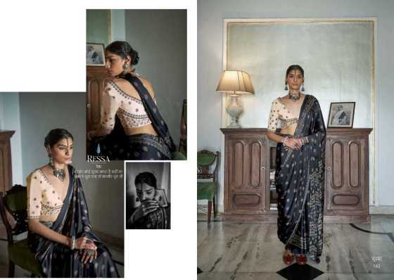 RESSA-SURMA-GAJJI-SILK-EXCLUSIVE-DESIGN-SAREE-WITH-BLACK-PRINTED-BLOUSE-WITH-WHITE-EMBROIDERY-WORK-BLOUSE-PIECE-UNSTITCED-BLOUSE-4