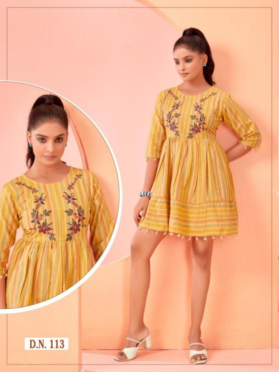 RIYA-THE-CONCH-TUNIC-COTTON-LEAVE-BOOTY-WEAVING-MIRROR-WORK-GOWN-CATALOGUE-1