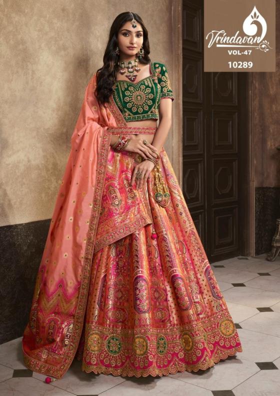 ROYAL-VRINDAVAN-VOL-47-BANARSI-SILK-BEAUTIFUL-LEHENGA-CATLOG-2