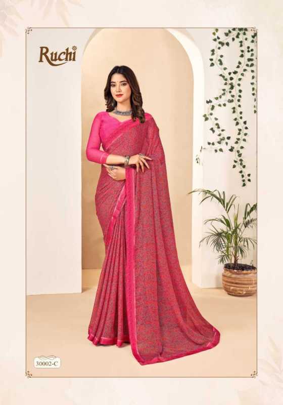 RUCHI-SAREE-SIMAYAA-22-CHIFFON-SAREE-WITH-ATTACHED-WEAVED-BANARSI-BORDER-SAREE-CATALOUGE-10