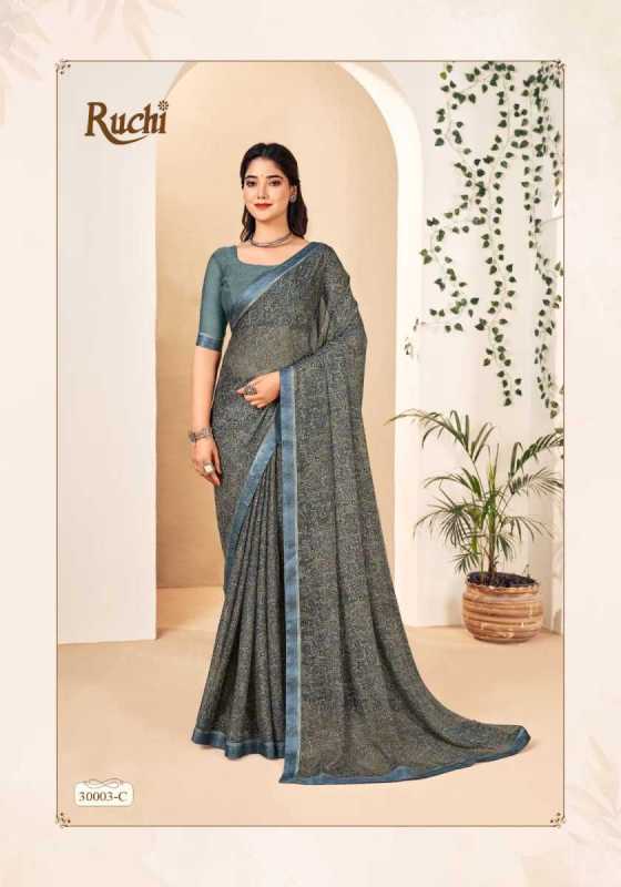 RUCHI-SAREE-SIMAYAA-22-CHIFFON-SAREE-WITH-ATTACHED-WEAVED-BANARSI-BORDER-SAREE-CATALOUGE-3