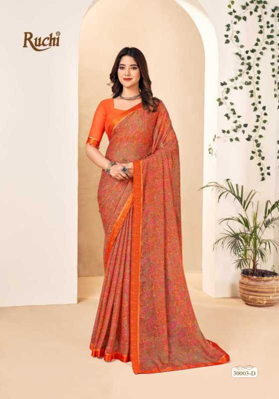 RUCHI-SAREE-SIMAYAA-22-CHIFFON-SAREE-WITH-ATTACHED-WEAVED-BANARSI-BORDER-SAREE-CATALOUGE-5