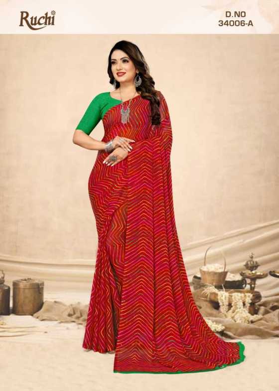 RUCHI-SAREES-STAR-CHIFFON-LEHERIYA-CHIFFON-SAREE-CATLOG-5