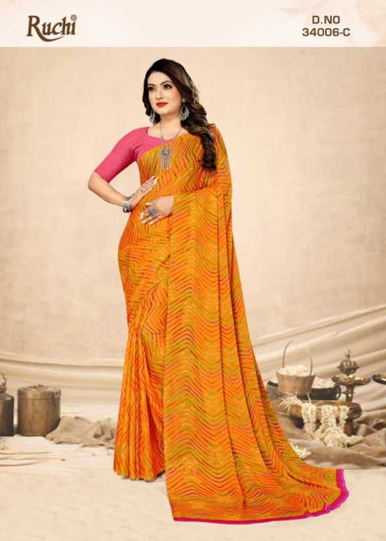 RUCHI-SAREES-STAR-CHIFFON-LEHERIYA-CHIFFON-SAREE-CATLOG-7