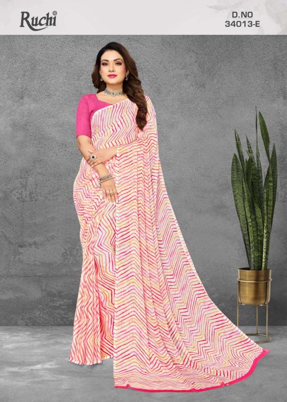 RUCHI-SAREES-STAR-CHIFFON-LEHRIYA-13-BEAUTIFUL-SET-TO-SET-SAREES-CATALOGUE-2