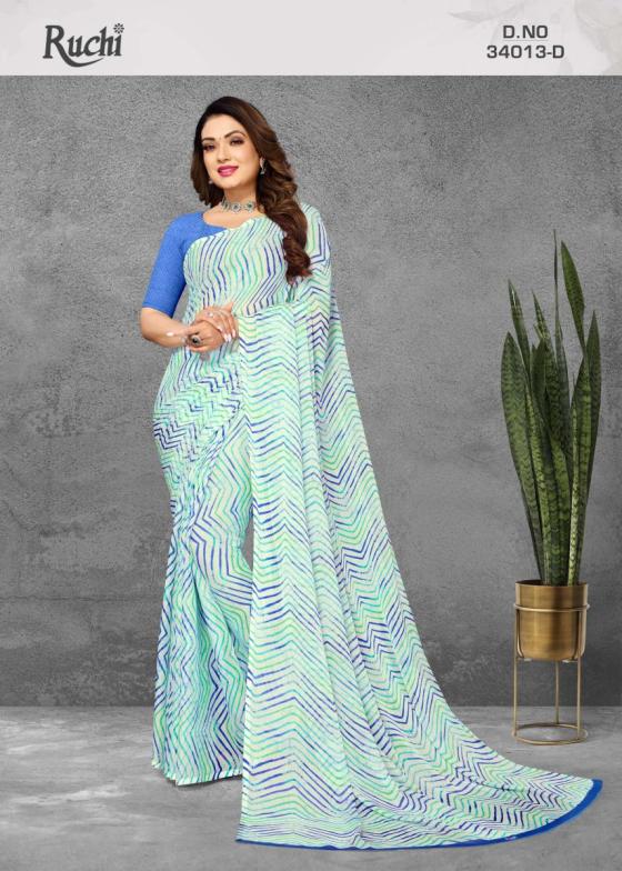 RUCHI-SAREES-STAR-CHIFFON-LEHRIYA-13-BEAUTIFUL-SET-TO-SET-SAREES-CATALOGUE-3