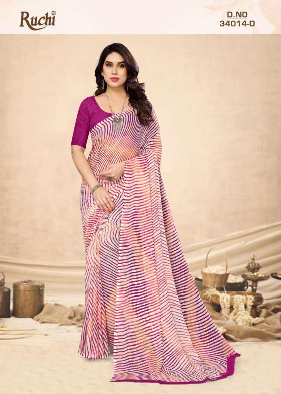 RUCHI-SAREES-STAR-CHIFFON-LEHRIYA-14-BEAUTIFUL-SET-TO-SET-SAREES-CATALOGUE-1