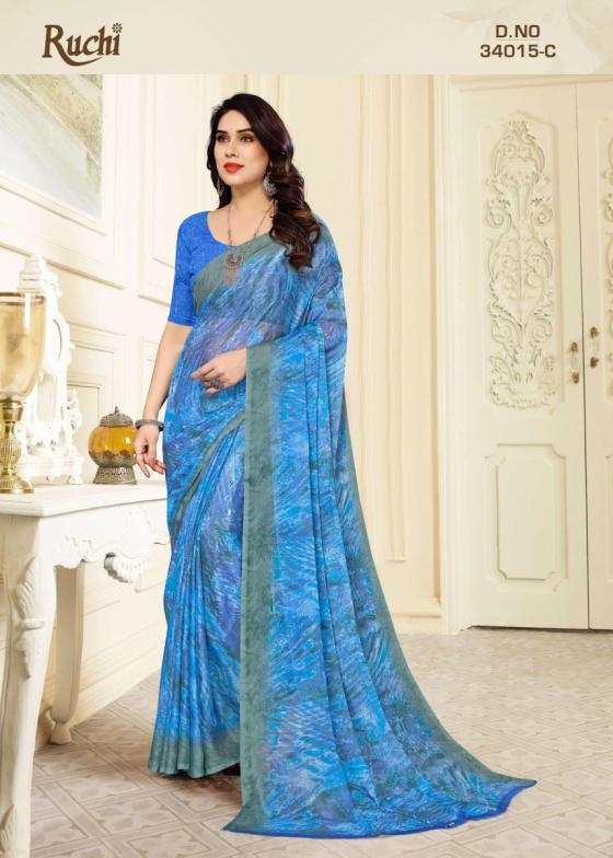 RUCHI-SAREES-STAR-CHIFFON-LEHRIYA-15-BEAUTIFUL-SET-TO-SET-SAREES-CATALOGUE-5