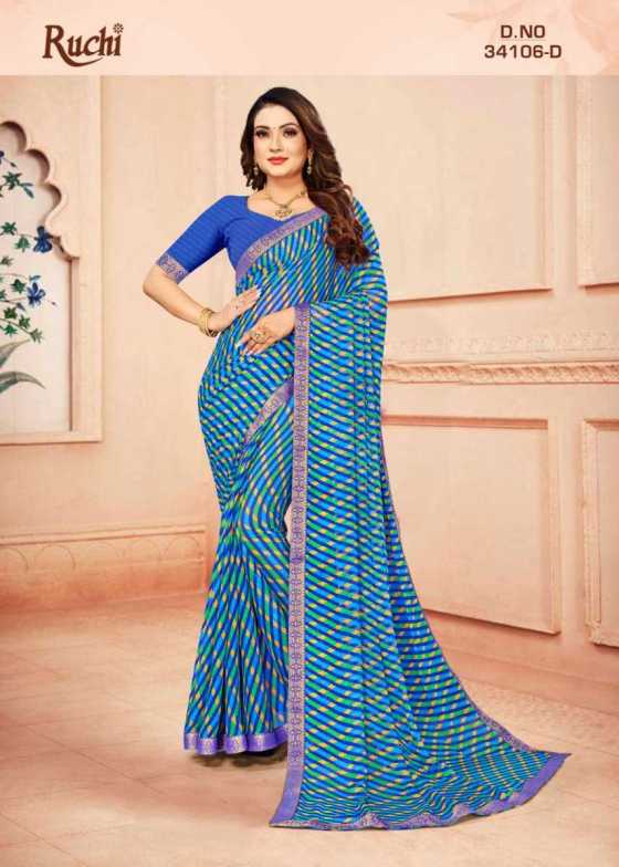 RUCHI-SIMAYAA-LEHRIYA-106-CHIFFON-SAREE-WITH-ATTACHED-BORDER-BEAUTFUL-SAREE-CATALOGUE-2