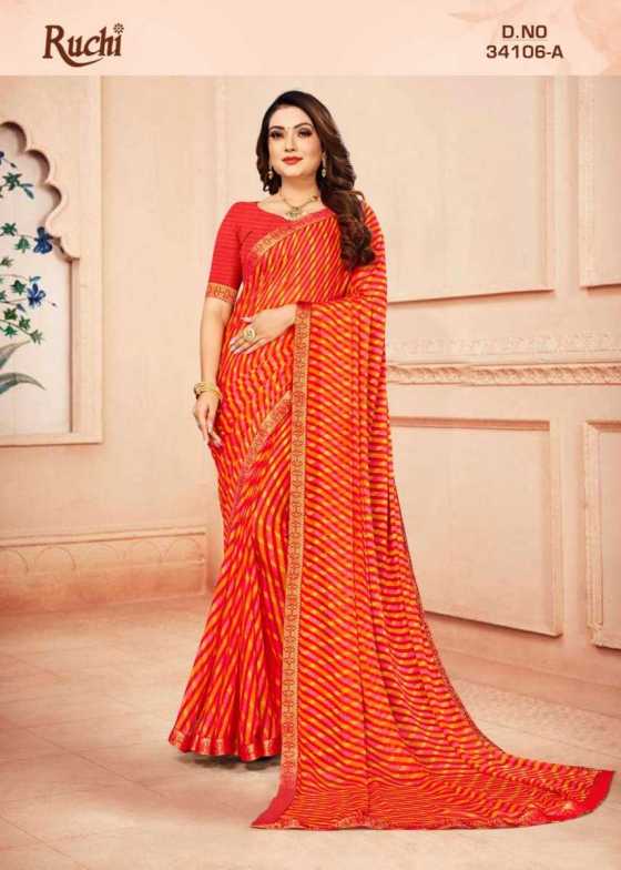 RUCHI-SIMAYAA-LEHRIYA-106-CHIFFON-SAREE-WITH-ATTACHED-BORDER-BEAUTFUL-SAREE-CATALOGUE-3