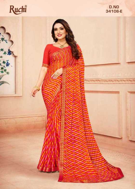 RUCHI-SIMAYAA-LEHRIYA-106-CHIFFON-SAREE-WITH-ATTACHED-BORDER-BEAUTFUL-SAREE-CATALOGUE-4